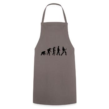 evolution_rocks_032012_f1c - Cooking Apron - grey - Front - AI Model Male 185 dark (185cm)