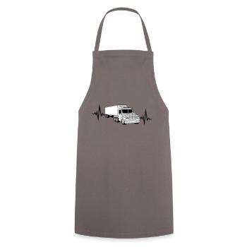 Fréquence cardiaque pulsation camion fréquence wagon télécommande - Tablier de cuisine - gris - Devant - AI Model Male 185 dark (185cm)
