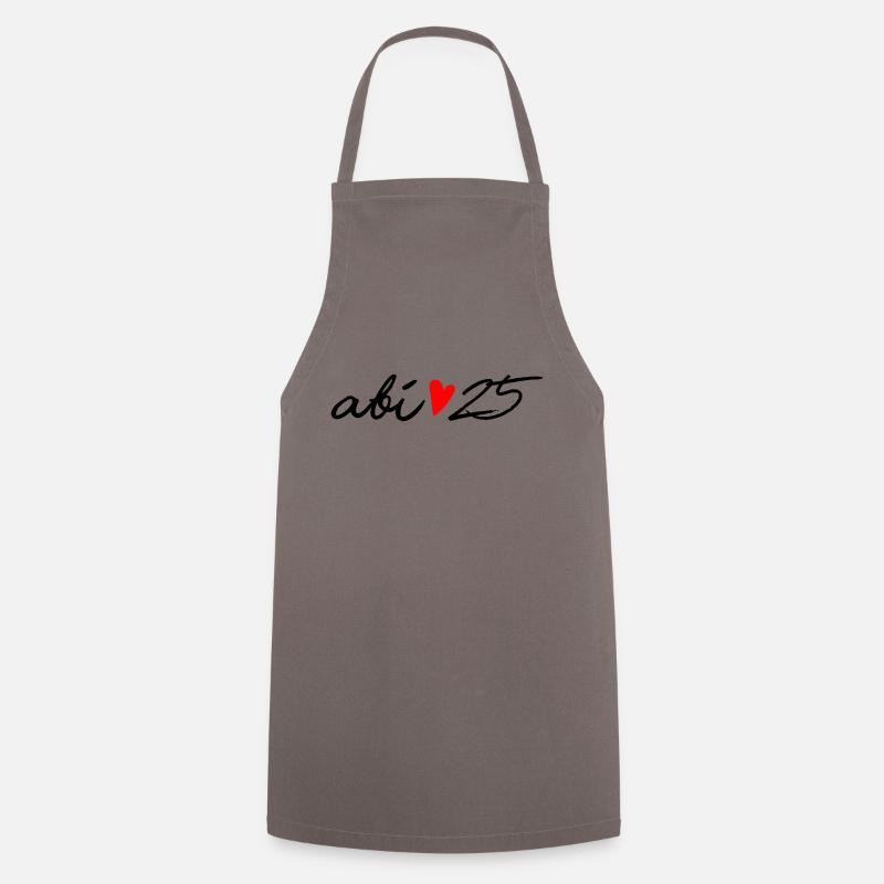 Abi 25 - Cooking Apron - grey