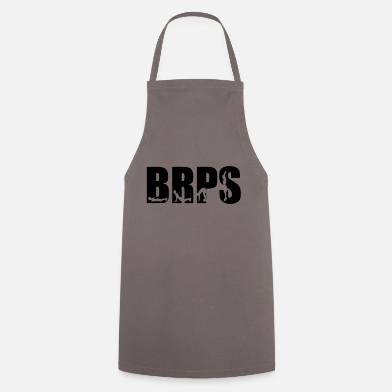 BRPS, Burpees - Kochschürze - Grau