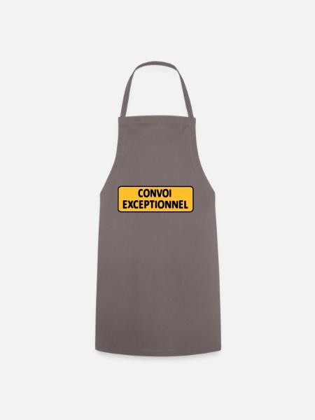 Convoi Exeptionnel - Tablier de cuisine - gris