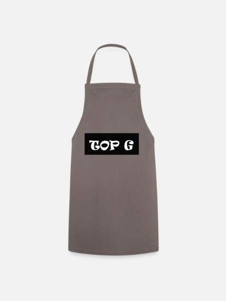 TOP G - Kochschürze - Grau