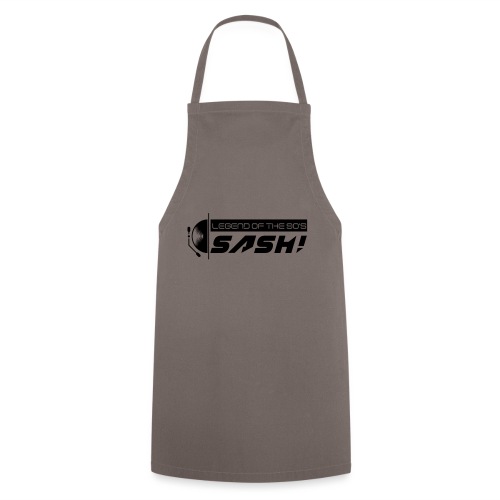 DJ SASH! Turntable 2020 Logo - Cooking Apron