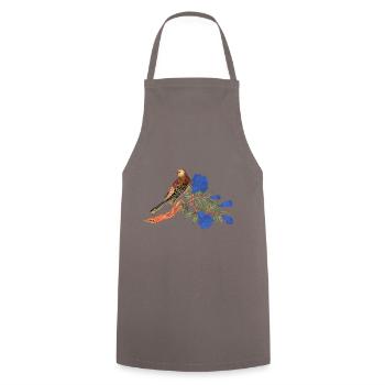 Oiseaux Oiseaux Animaux sauvages Jardin Conservation de la nature Bien-être animal - Tablier de cuisine - gris - Devant - AI Model Male 185 dark (185cm)