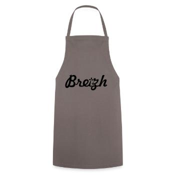 Breizh (1 couleur) - Tablier de cuisine - gris - Devant - AI Model Male 185 dark (185cm)