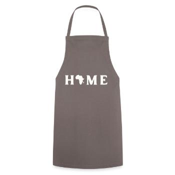 Home Afrilka - Cooking Apron - grey - Front - AI Model Male 185 dark (185cm)