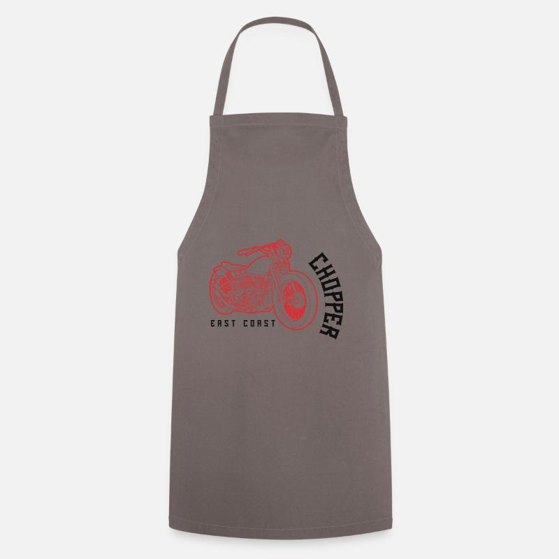 Bikers, motorcyclists - Cooking Apron - grey
