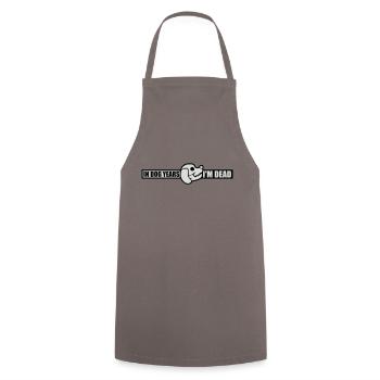 dans les années de chien Mort - Tablier de cuisine - gris - Devant - AI Model Male 185 dark (185cm)
