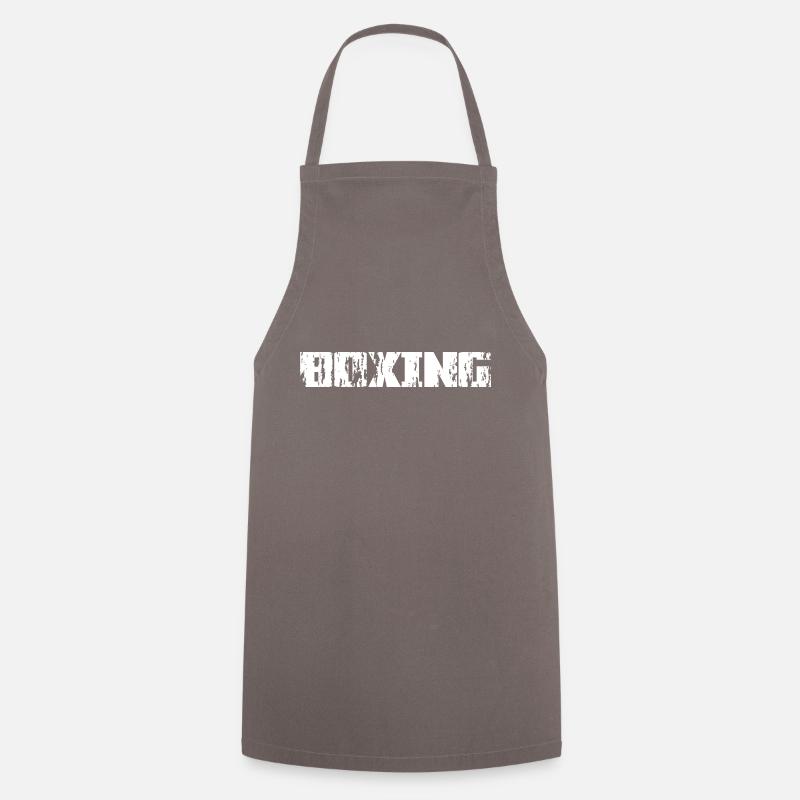 Boxing - Cooking Apron - grey