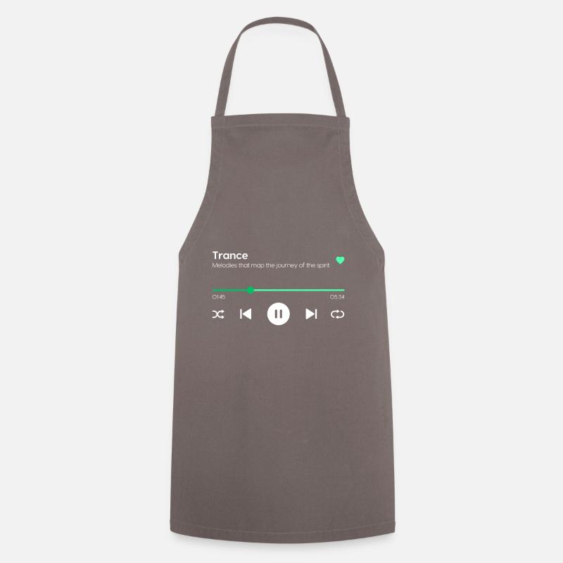 Trance - Cooking Apron - grey