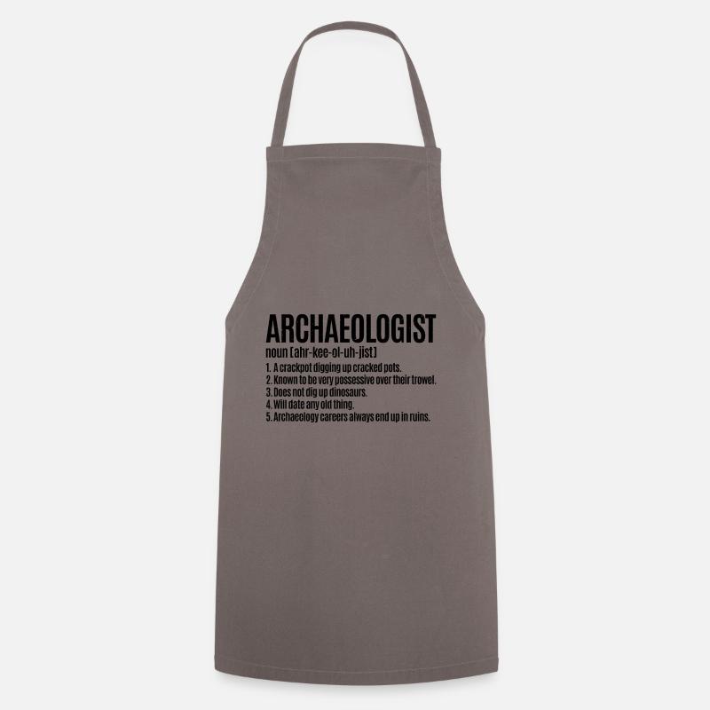 Archéologue-définition-égyptien - Tablier de cuisine - gris