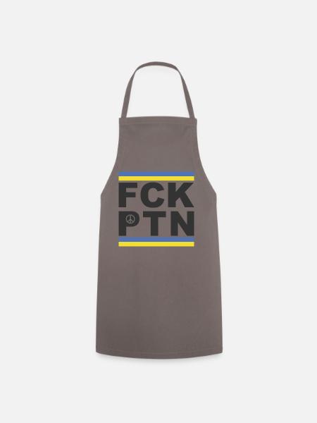 Frieden für die Ukraine (FCK-PTN-Edition) - Kochschürze - Grau