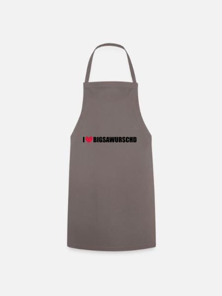 Bigsawurschd - Kochschürze - Grau