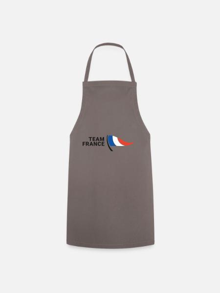 Equipe de France - Tablier de cuisine - gris