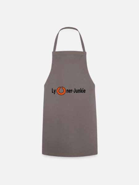 Lyoner Junkie saarlaendische wurst ring lyoner - Kochschürze - Grau