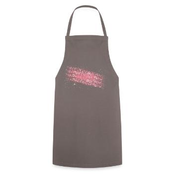 AdonisC Pinky - Kochschürze - Grau - Vorne - AI Model Male 185 dark (185cm)