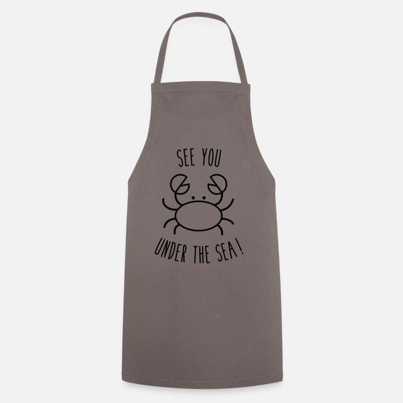 Rendez-vous sous la mer - Tablier de cuisine - gris