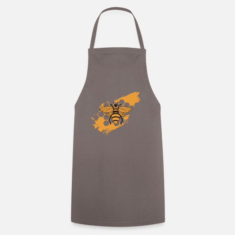 abeille - Tablier de cuisine - gris