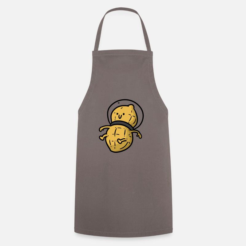 Peanut Astronaut Erdnuss - Kochschürze - Grau