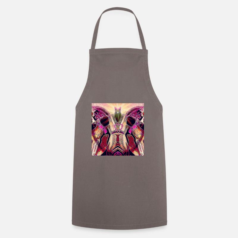 ange violet - Tablier de cuisine - gris