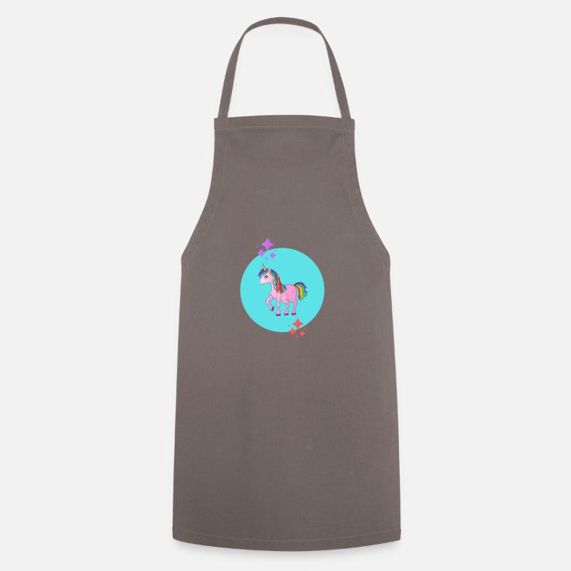 Unicorn - Cooking Apron - grey