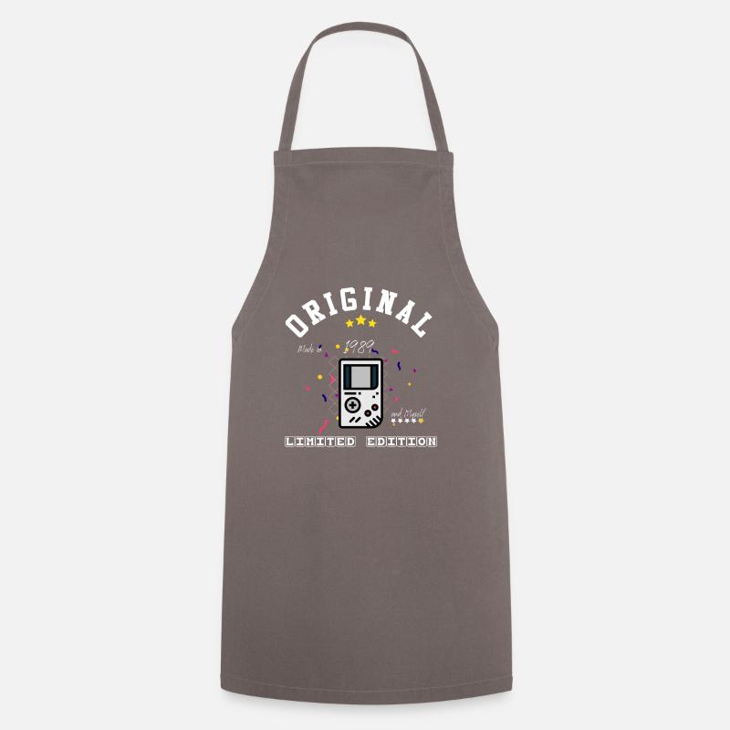 Year 1989 - Cooking Apron - grey