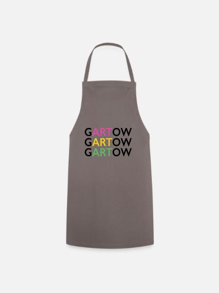 GARTOW black - Kochschürze - Grau