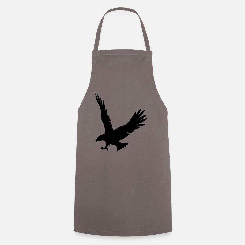 aigle-attaque - Tablier de cuisine - gris