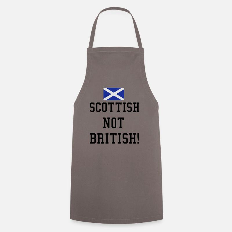 Scottish - Cooking Apron - grey