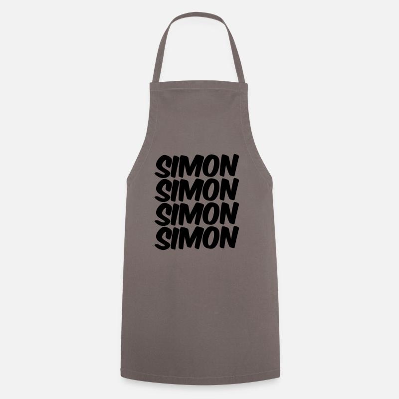 Simon Simon - Kochschürze - Grau