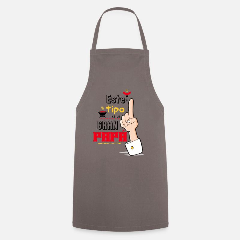THIS GUY IS A GREAT DAD - Cooking Apron - grey