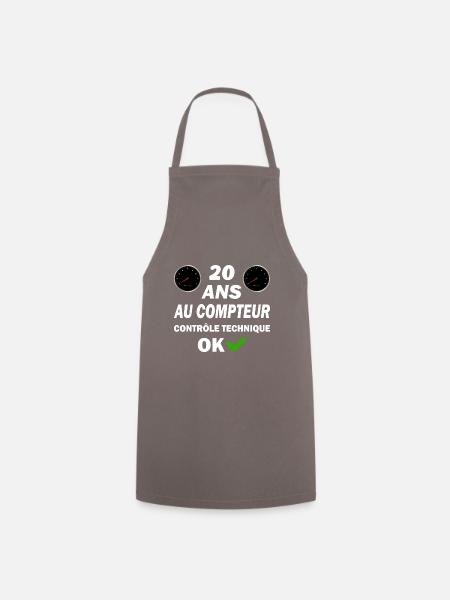 20 ans au compteur contrôle technique ok - Tablier de cuisine - gris