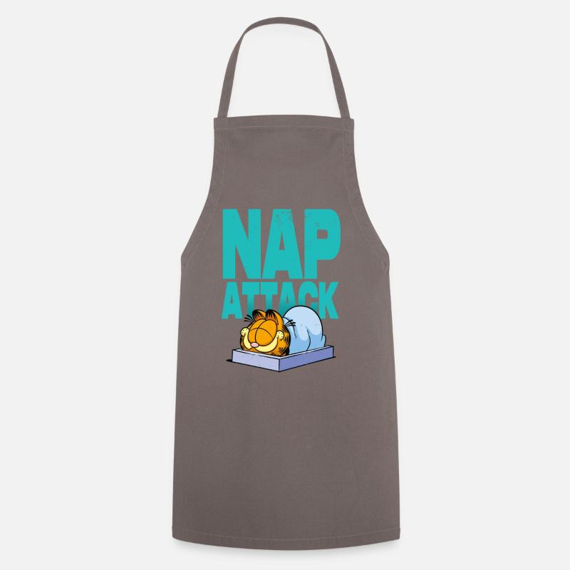 Garfield Sommeil De Midi Naps - Tablier de cuisine - gris