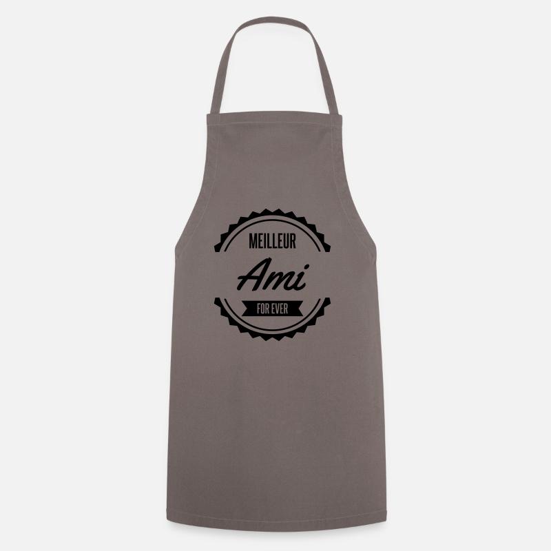 meilleur ami - Cooking Apron - grey
