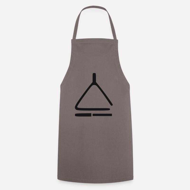 Triangle - Tablier de cuisine - gris
