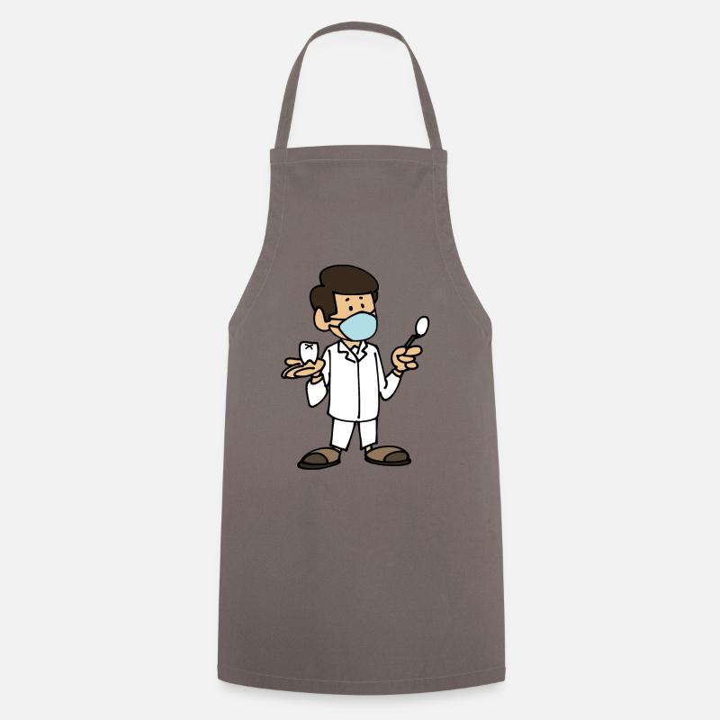 Dentist - Cooking Apron - grey