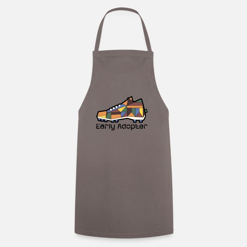 Chaussure 9 - Tablier de cuisine - gris