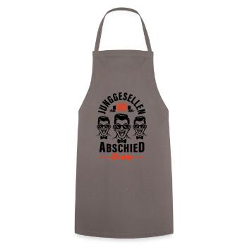 Bachelor Party Crew Bachelor Party - Cooking Apron - grey - Front - AI Model Male 185 dark (185cm)