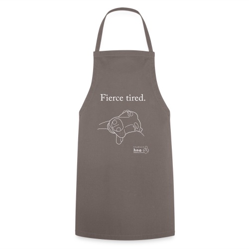 Fierce Tired Greyhound - Cooking Apron