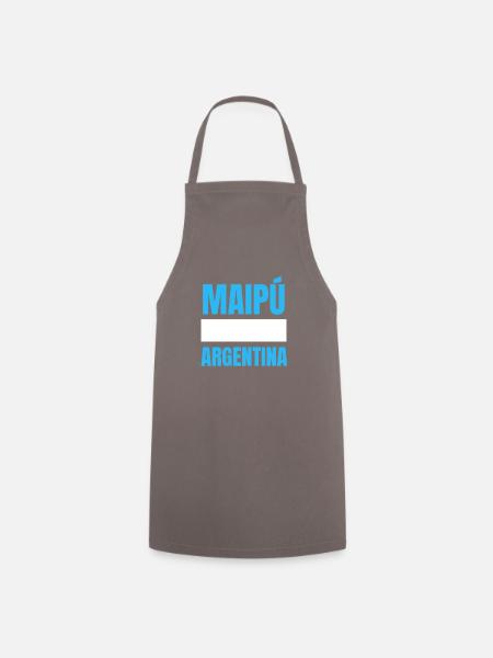 Maipu Argentinia Maipu Argentinien - Kochschürze - Grau