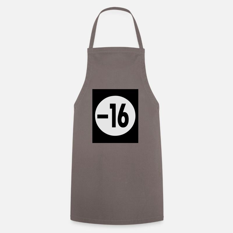 -16 ans - Tablier de cuisine - gris