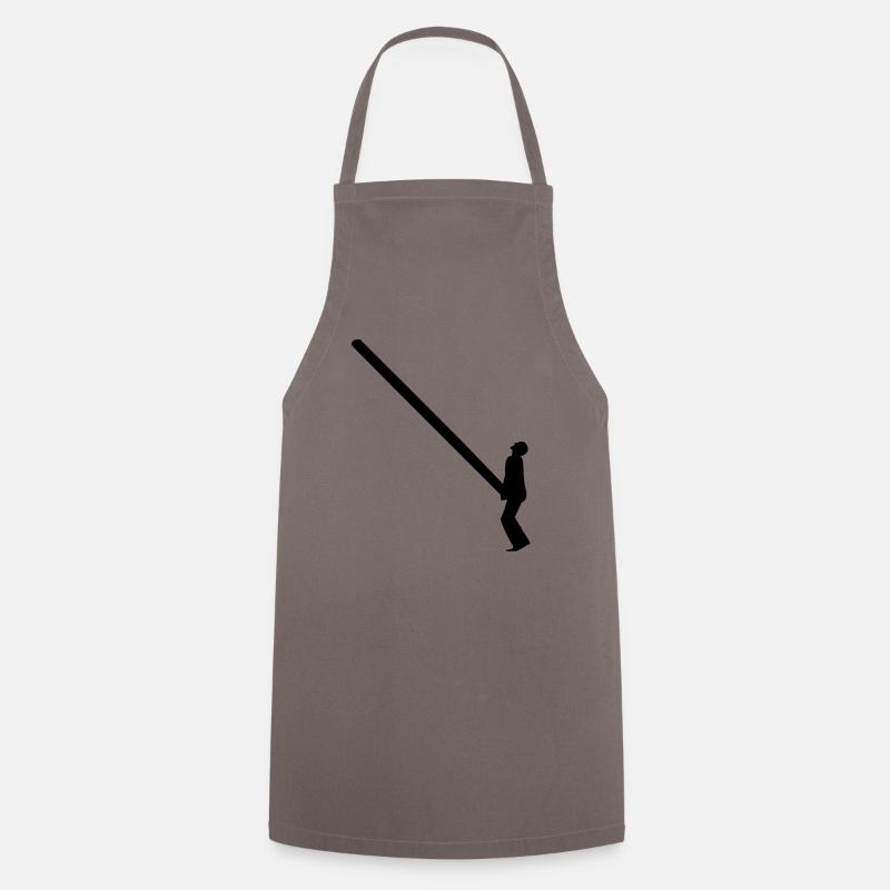 de jeter le Caber - Tablier de cuisine - gris