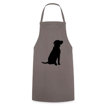 dog - Tablier de cuisine - gris - Devant - AI Model Male 185 dark (185cm)