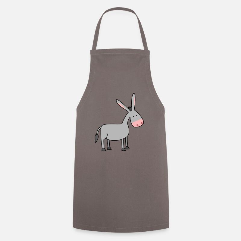 Donkey - Cooking Apron - grey