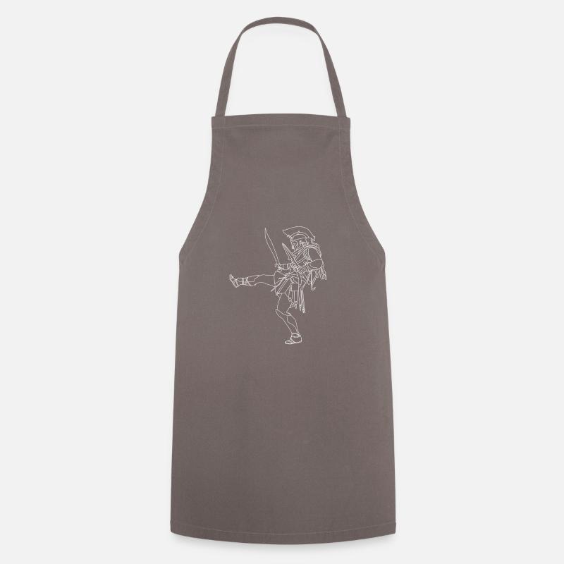 Achille - Tablier de cuisine - gris