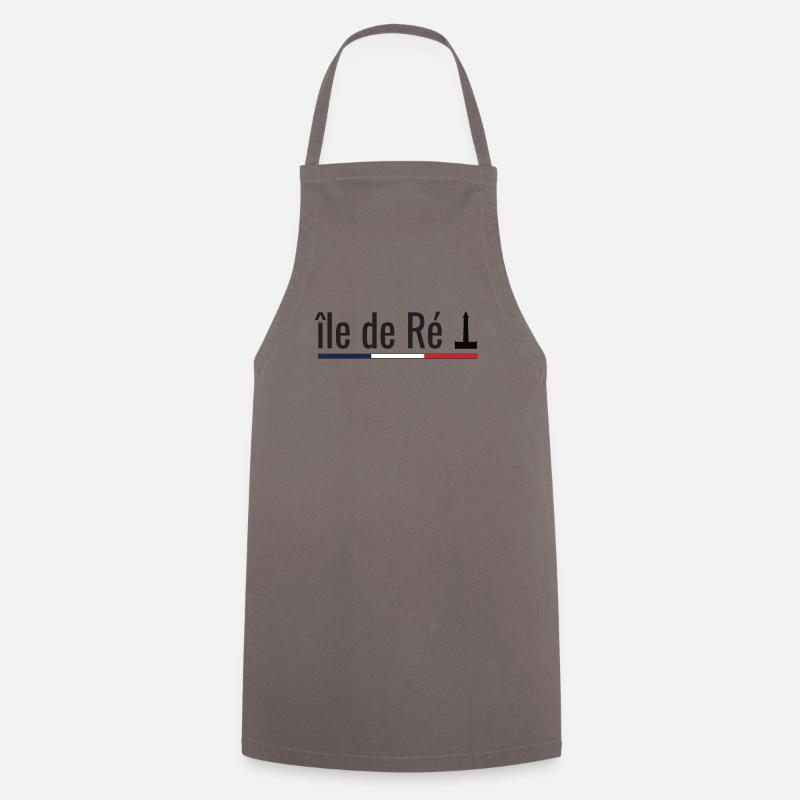 Ile de Ré - Charente-Maritime 17 - Tablier de cuisine - gris