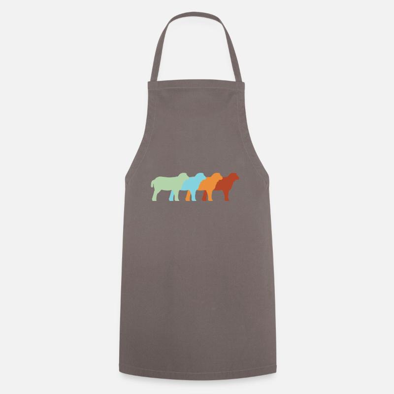 Mouton cru - Tablier de cuisine - gris