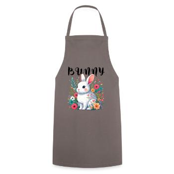 Lapin Lapin Lapin de Pâques Lapin de Pâques Printemps Enfant - Tablier de cuisine - gris - Devant - AI Model Male 185 dark (185cm)