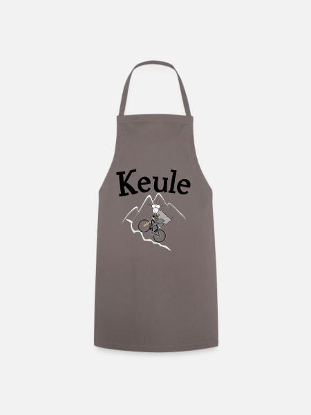 MTB Keule Bergziege - Kochschürze - Grau