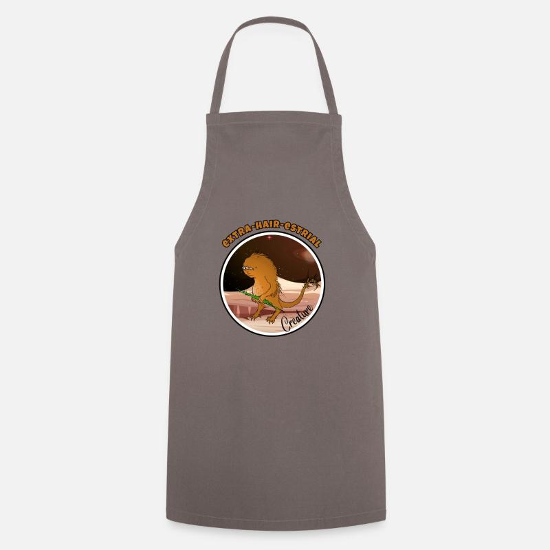 Créature extra-poilue - Tablier de cuisine - gris